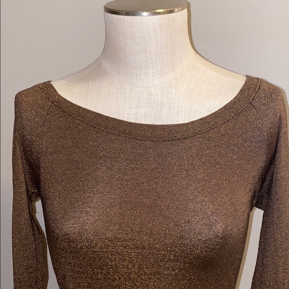Michael Stars Bronze Metallic Tunic - Picture 2 of 4